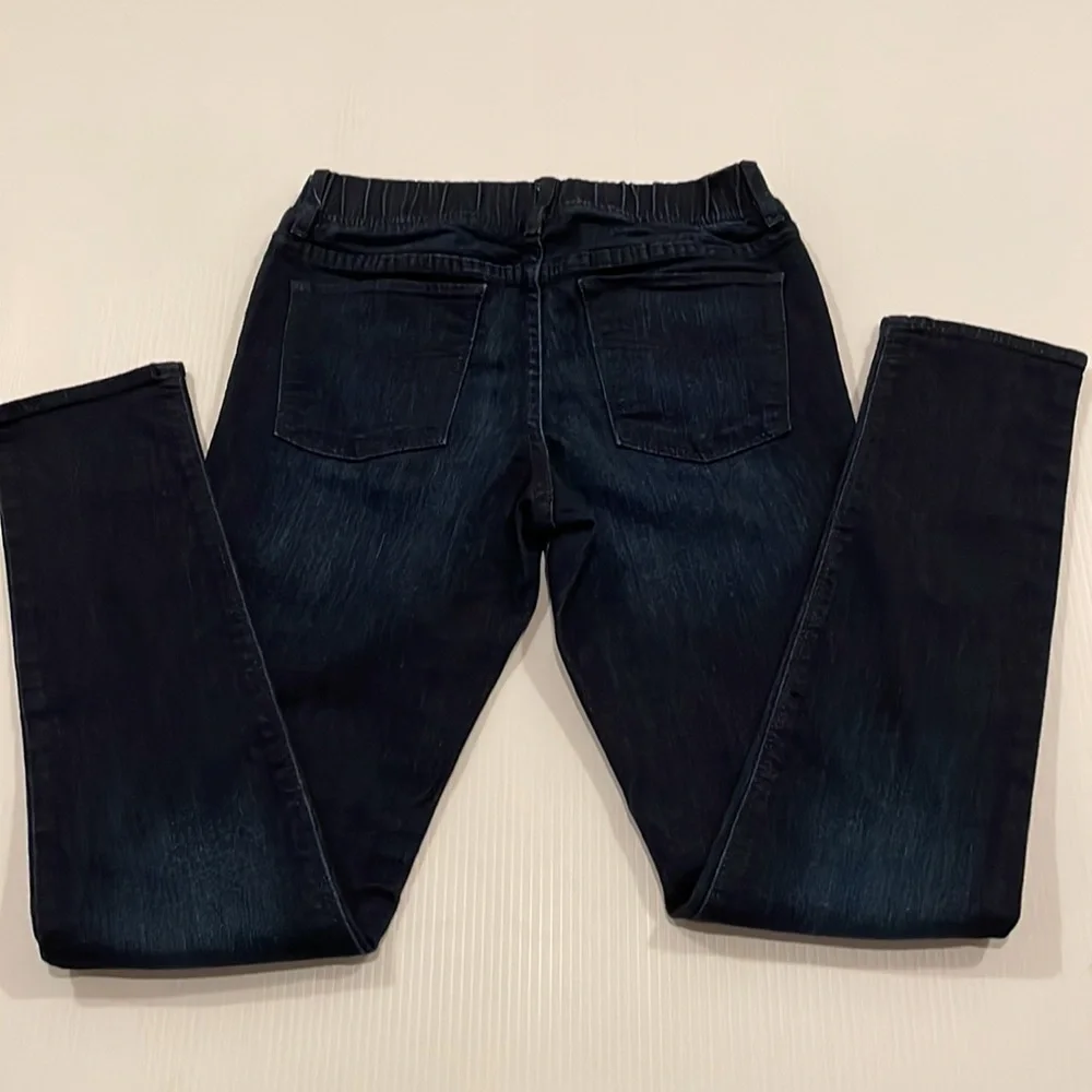 Gap kids 1969 dark blue legging jean, girls size 12